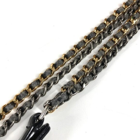 CHANEL A93824 Bicolor Gabriel Matelasse Quilted Crossbody Shoulder Bag - Picture 6 of 16